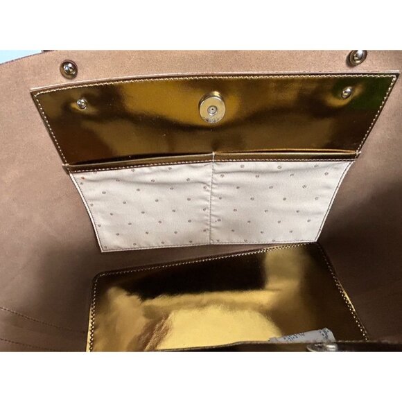 Kate Spade Small Coal Tote in Metallic London Bronze - NWT* - Picture 6 of 9